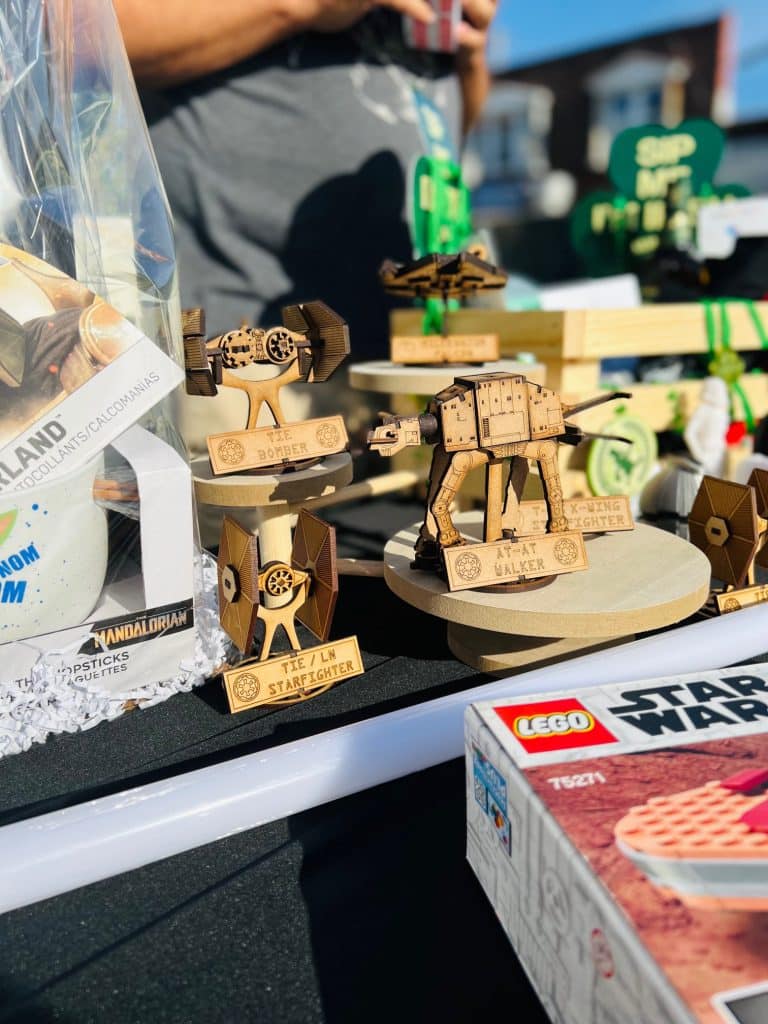 Star Wars Arts & Crafts at the downtown Panama City event